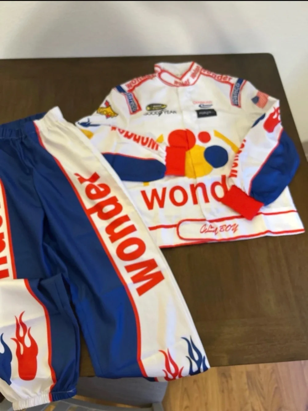 Talladaga nights Ricky Bobby costume new never worn